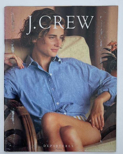 @lostjcrew • Instagram photos and videos J Crew Catalog, J Crew Summer, Preppy Handbook, Outfit Inspiration Women, J Crew Men, Vintage Ads, Outfits Casuales, Timeless Classic, 90s Fashion