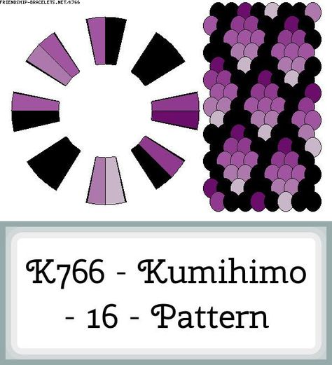 Kumihimo Disk Patterns, Rainbow Kumihimo Pattern, Kumihumi Patterns, Kuhimino Pattern Ideas, 20 Strand Kumihimo Pattern, 12 Strand Kumihimo Patterns, 16 Strand Kumihimo Pattern, Kumihimo 16 Strand Pattern, Kumihimo Bracelets Patterns