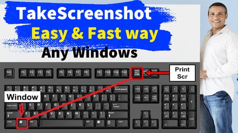 An image showing how to take screenshot in laptop. How To Use Laptop, Face Time Template, Typing Master, Girl Thinking, Take A Screenshot, Hp Laptop, Window Installation, Step By Step Guide, Windows 11