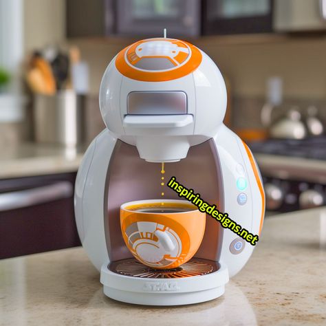 These Star Wars Kitchen Appliances Belong In Every Star Wars Geek’s Home Star Wars Appliances, Star Wars Kitchen, Baking Mixer, Roomba Vacuum, Star Wars Room, Keurig Coffee Makers, Space Adventure, Bb 8, Galactic Empire