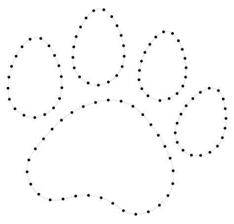 Paw Print String Art Template Sunflower String Art Template Free, Paw Print String Art, Free String Art Patterns Templates, String Art Patterns Free Templates, String Art Templates Printable Free, Nail And String Art Patterns, String Art Patterns Templates Printable Free, Nail String Art Template, String Art Patterns Free Printable