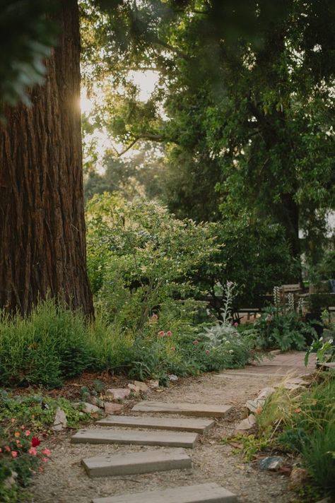 Dallidet Adobe & Gardens Wedding Venue San Luis Obispo CA 93401 Wooden Arbor, California Honeymoon, Wedding Rentals Decor, San Luis Obispo Wedding, Garden Wedding Venue, Ceremony Seating, Front Patio, Gardens Wedding, Garden In The Woods