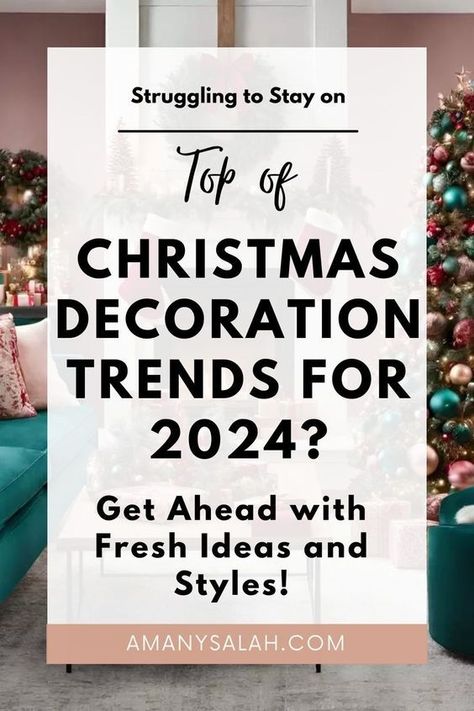 Get a head start on your holiday preparations with a fresh perspective on Christmas decor ideas and styles. Discover innovative and inspiring ways to adorn your home, ensuring that this holiday season stands out as a truly memorable and magical celebration. Decoracion Navidad Diy, Christmas Decor Trends, Creative Christmas Trees, Christmas Themes Decorations, Unique Christmas Decorations, Unique Christmas Trees, Christmas Interiors, Cool Christmas Trees, Navidad Diy