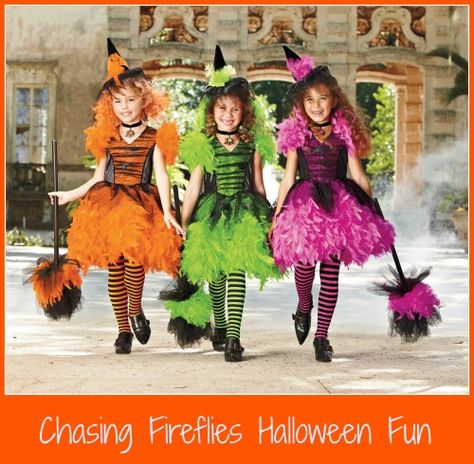 Witches Costume, Costume For Girls, Witch Costumes, Chasing Fireflies, Twirly Dress, Witch Dress, Witch Girl, Witch Halloween Costume, Creative Costumes