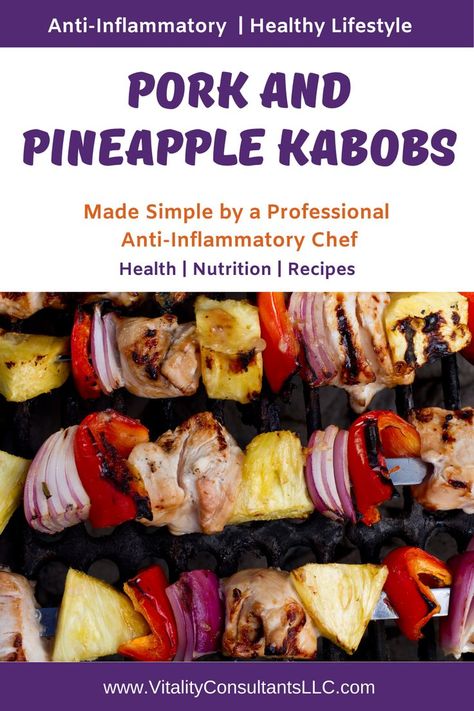 This 20-minute meal can be made for under $10.00 to feed a family of 4. It's sweet and savory! A treat for the whole family! Try it with our options for the grill or the air fryer! Pork And Pineapple, Pineapple Kabobs, Pork Kabobs, Benefits Of Intermittent Fasting, Air Fryer Pork, 20 Minute Recipes, Inflammatory Foods, Summer Grilling, Family Of 4