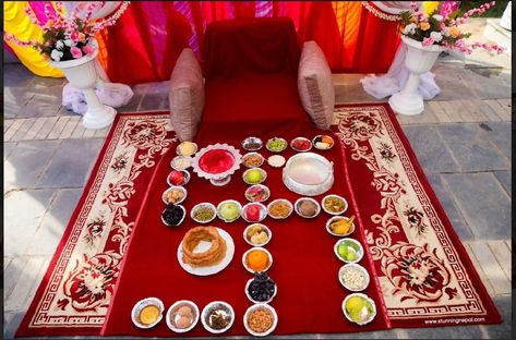 Rice Eating Ceremony Decoration, Annprashan Baby Photoshoot, Pasni Decoration Ideas Nepali, Pasni Decoration Ideas, Aanprashan Decoration Ideas, Ann Prashan For Baby Decoration, Rice Ceremony Photoshoot, Annprashan Baby Photo Shoot, Anna Prashan Decoration Ideas