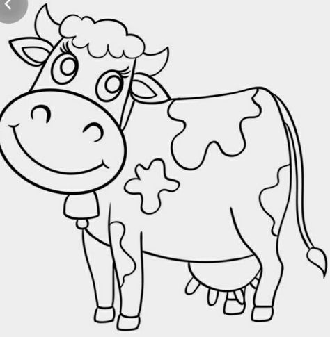 Printable Cow, Coloring Pages Ideas, Cow Coloring Pages, Pages Ideas, Animal Drawing, Soft Spot, Milk Cow, Animal Embroidery, Home Color