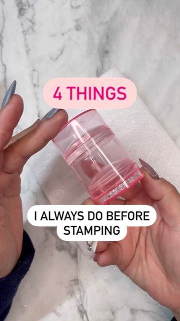 Diana Wing on Instagram: "Here are 4 𝐓𝐈𝐏𝐒 before you start stamping. Double tap and save this post to refer back to it. #seewhereyoustamp #clearjellystamper #nailturorial #nailtutorials #nailtutorialvideo #nailreels #nailreel #nailreelsofinsta" How To Use A Nail Stamp For French Tips, How To Nail Stamp, How To Use A Nail Stamp, Reverse Nail Stamping, Reverse Stamping Nail Art, Jelly Stamper Nails, Nail Stamping Ideas Tutorials, Nail Stamping Ideas, Reverse Stamping