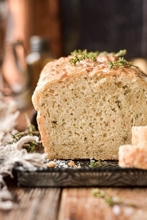 High Altitude Cheese and Herbs Buttermilk Quick Bread - Curly Girl Kitchen High Altitude Bread Recipe, Buttermilk Quick Bread, High Altitude Baking, Herb Bread, Buttermilk Recipes, Leftover Bread, No Knead Bread, Savoury Baking, Homemade Jam