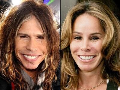 20 Celebrities You Didn't Know Had A Twin | World Lifestyle Stephen Tyler, Melissa Rivers, Celebrity Doppelganger, Celebrity Twins, Weird Look, Celebrity Look Alike, Steven Tyler, Embarrassing Moments, Celebrity Kids