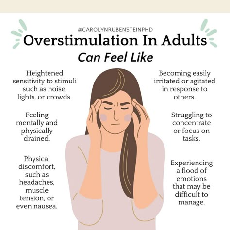 Dr. Carolyn Rubenstein | Ever feel like you're at max capacity and everything's just too much? Overstimulation is a common experience, and while everyone may… | Instagram How To Help With Overstimulation, Overstimulated Quotes, Audhd Things, Catastrophic Thinking, Over Stimulated, Caring Too Much, Highly Sensitive People, Art Journal Therapy, Sensitive People