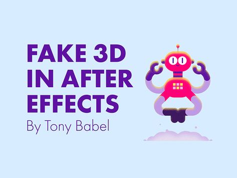 AE tutorial - Fake 3D animation gif roboto faux 3d robot process tutorial 2d animation 2d Ae Tutorial, 3d Robot, Animation Inspiration, Adobe Tutorials, Animation Gif, Animation Tutorial, Handy Dandy, Motion Graphic, 2d Animation