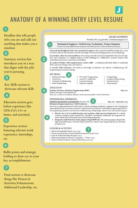 The Anatomy of a Winning Entry Level Resume — Career Coach JobJenny Job Coaching, Entry Level Resume, Blog Writing Tips, Entry Level Jobs, List Of Skills, Resume Writing Tips, Writing About Yourself, First Job, Interview Tips