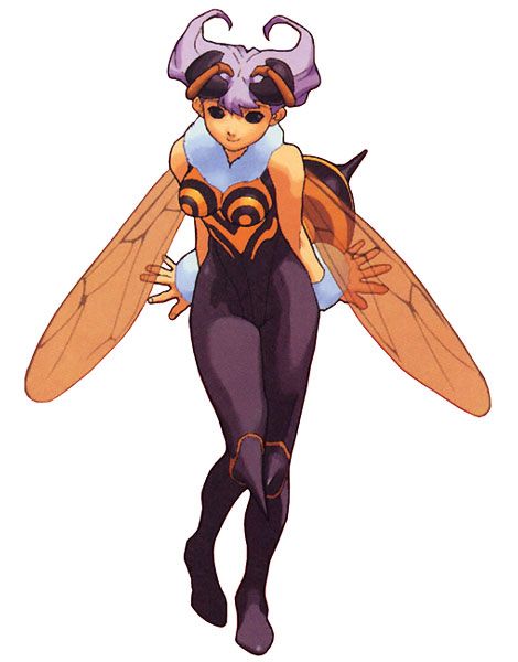 Queen Bee | Darkstalkers: The Night Warriors Queen Bees Art, Capcom Art, Bee Costume, Jungle Juice, Bee Art, Game Character Design, Monster Girl, Video Game Art, Character Design References