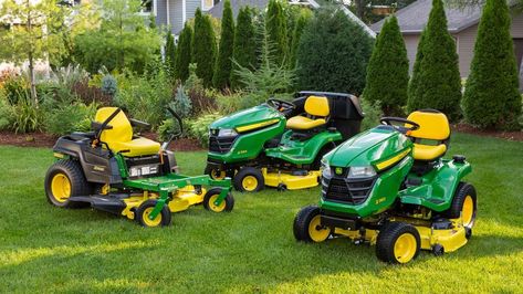 John Deere Lawn Mower, Best Lawn Mower, Landscaping Equipment, Cool Kids Rooms, Push Mower, Lawn Equipment, Lawn Maintenance, Riding Mower, Large Yard