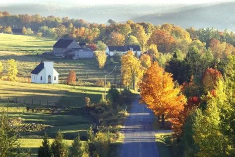 Canada Countryside, Magog Quebec, Fall In Canada, Quebec Province, Sherbrooke Quebec, Three Pines, Sea To Sky Highway, Canada Quebec, East Coast Road Trip