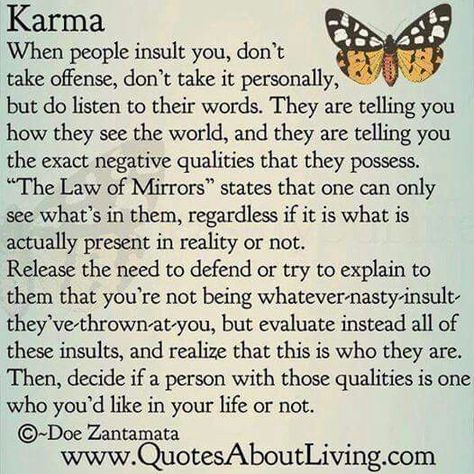 When people insult you.. Dont Take It Personally, No More Drama, Drama Quotes, Life Quotes Love, Karma Quotes, Quotes About Moving On, Good Advice, The Words, Great Quotes