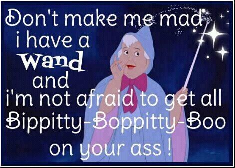 Fairy Godmother Quotes, Witchy Sayings, Godmother Quotes, Bippity Boppity Boo, Fairy Godmother, Not Afraid, Godmother, Timeline Photos, Favorite Quotes