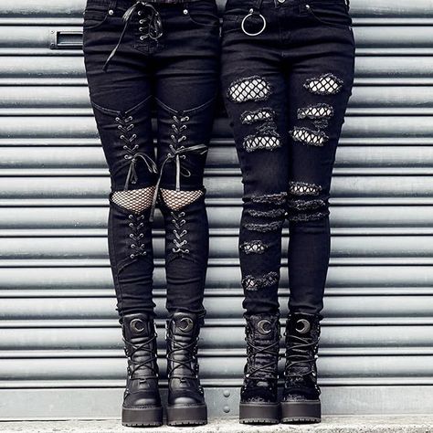 Shop this Instagram from @killstar Creepy Cute Outfits, Killstar Clothing, Trash Talk, Extreme Fashion, Wardrobe Sets, Dressy Casual Outfits, Casual Outfit Inspiration, Lace Heart, Gothic Outfits