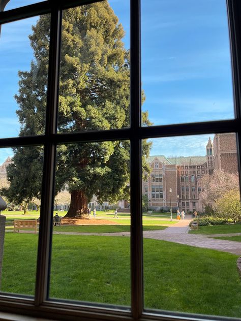 university of washington quad #udub #uw Uw Dorm University Of Washington, Udub Seattle, University Of Washington, Colleges And Universities, Quad, Seattle, Washington, University