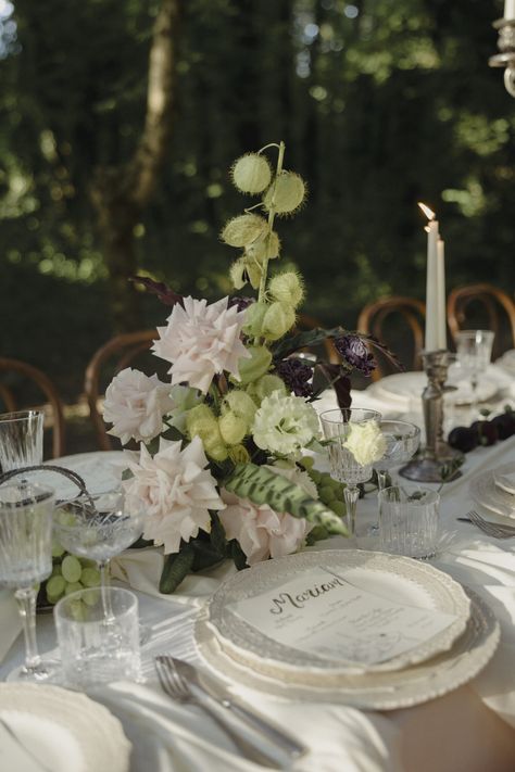 A Whimsical Wedding at Lake Garda - The Lane Garden Vintage Wedding, Candlelit Table, Wedding At Lake, Playful Palette, Vintage Garden Wedding, Elegant Couple, Vintage Details, The Lane, Lake Garda