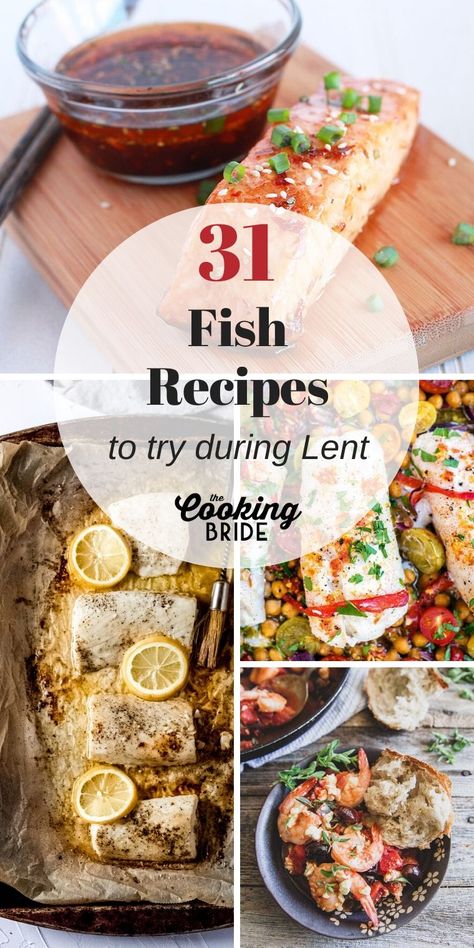 Easter Fish Dinner Ideas, Good Friday Recipes, Fish Friday Meals, Lent Friday Meals, Pescatarian Easter Dinner, Lent Fish Recipes, Lent Recipes Catholic, Lenten Recipes Meatless Meals, What To Eat During Lent