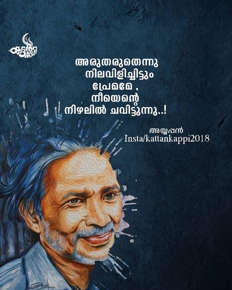 A Ayyappan Quotes, A Ayyappan, Blessed Mother Statue, Poet Quotes, Malayalam Quotes, Qoutes About Love, Writer Quotes, Story Quotes, Poetry Inspiration