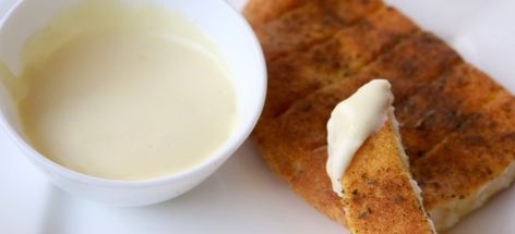 DOMINOS CHEESE DIP RECIPE | bharatzkitchen Dominos Cheese Dip Recipe, Cheese Dip Recipe, Cheese Dip Recipes, Cheese Cubes, White Cheddar Cheese, Cheese Dip, Dip Recipe, Butter Recipe, Cheese Sauce