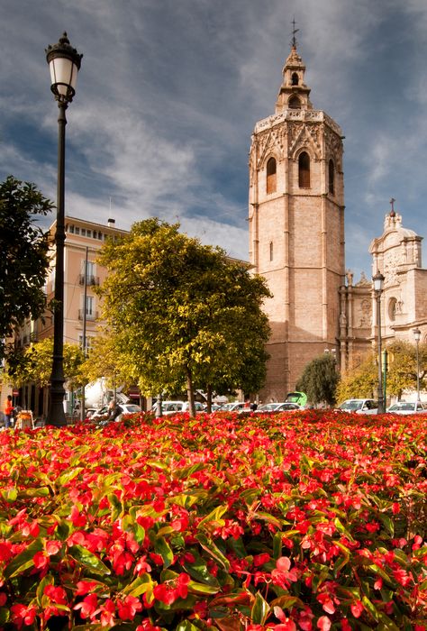 All sizes | Valencia Cathedral and El Miguelete | Flickr - Photo Sharing! Valencia Cathedral, All About Spain, Valencia City, The Last Supper, Bell Tower, Holiday Places, Neo Classical, Cathedral Church, Construction Work