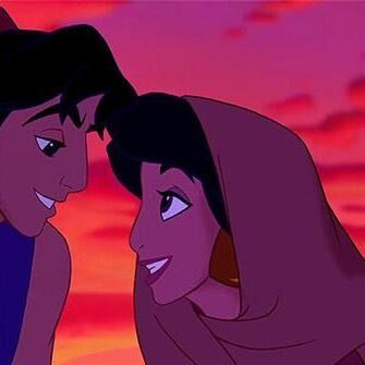 #disney #animated #princess #couples #aladdin #jasmine #matching #icons #pfp Classic Family Movies, Disney Genderbend, Disney Gender Swap, Jasmine And Aladdin, Aladdin 1992, Disney Crossovers, Aladdin And Jasmine, Disney Princes, Disney Fanatic