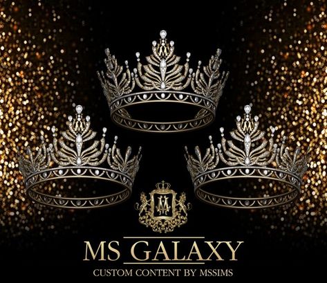 MS GALAXY | Patreon Sims 4 Cc Tiara, Sims 4 Crown Cc, Pink Crown, Sims 4 Dresses, 4 Dresses, Crown Royal, Sims 4 Custom Content, Custom Content, Creative Process