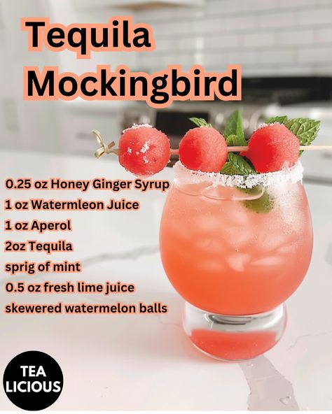 Tequila Mockingbird Alcoholic Slush Recipes, Margarita Aesthetic, Alcoholic Slush, Tequila Mockingbird, Slush Recipes, Alcohol Beverages, Happy Juice, Aesthetic Drinks, Alcholic Drinks