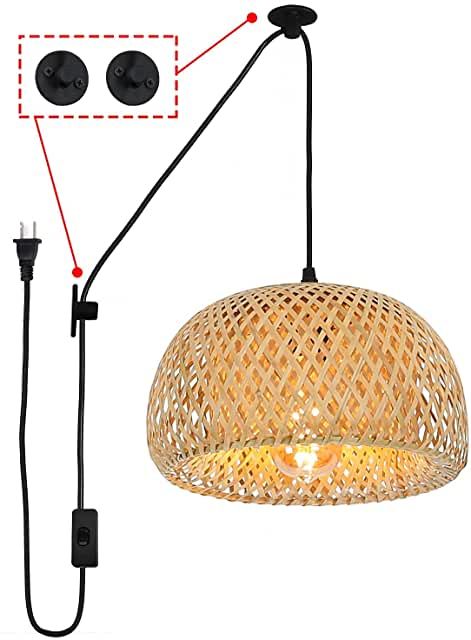 Hanging Pendant Lights Plug In, Bedside Swag Lamps, Hanging Lamp Plug In, How To Hang Plug In Pendant Light, Plug In Ceiling Light Bedroom, Plug In Swag Light, Hanging Plug In Light Fixtures, Plug In Pendant Light Living Room, Plug In Ceiling Light