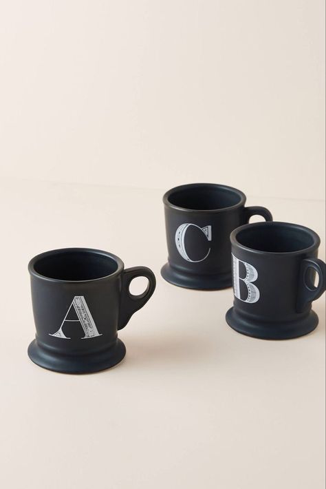 Anthropologie's New Holiday Gift Collection is Here - Anthropologie Gift Ideas Starbucks Psl, Christmas Girls Night, Anthropologie Gifts, Grey Bridesmaid Dress, Ceramics Mugs, Monogram Mug, Interior Shop, Crisp Apple, Christmas Girls