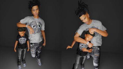 Sims Male Cc, Sims 4 Cc Clothes Male, Premade Sims, Sims 4 Urban Cc, Sims 4 Couple, 4 Piercings, Sims 4 Urban, Urban Couple, Sims 4 Couple Poses