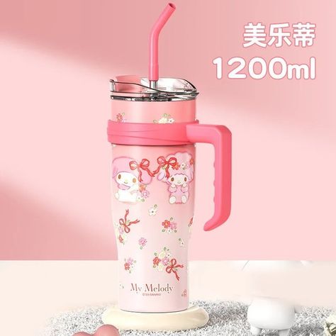 Stay refreshed with this 1200ml Sanrio vacuum cup featuring Hello Kitty, My Melody, Kuromi, Cinnamoroll, Pochacco, and Hangyodon. Designed for convenience, it includes a straw and keeps drinks at the perfect temperature while showcasing your favorite... Sanrio Vacuum Cup with Straw | 1200ml Large Capacity for Everyday Use >>> Link in Bio <<< ✨500+ happy customers✨ 💠Free Worldwide Shipping💠 . . . #Cinnamoroll #Cinnamorollkawaii #Cinnamorollworld #Cinnamorollfan #Cinnamorollplush #Cinnamoro... My Melody Accessories, Ice Bar, Thermal Mug, Kuromi Cinnamoroll, My Melody Kuromi, Vacuum Cup, Household Goods, Hello Kitty My Melody, Cold And Hot