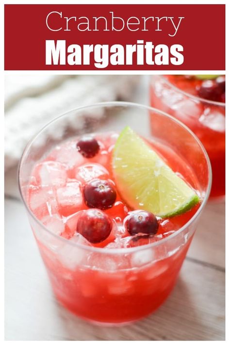 Cranberry Margaritas - Fake Ginger Christmas Cranberry Margarita, Christmas Margaritas, Mistletoe Margaritas, Cranberry Simple Syrup, Christmas Drinks Alcohol Recipes, Christmas Cranberry, Cranberry Margarita, Christmas Drinks Alcohol, White Cranberry Juice