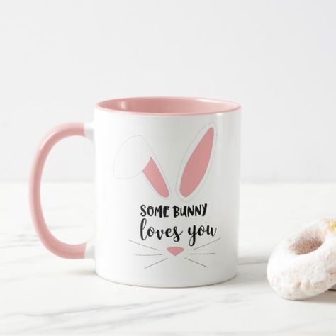 Easter Tumbler Ideas, Birthday Celebration Quotes, Easter Bunny Cartoon, Coffee Graphics, Easter Mugs, Bunny Quotes, Bunny Mug, Easter Mug, Easter Bunny Gifts