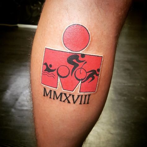 #Tattoos,Ironman tattoo Check more at https://outsons.com/amazing-ironman-tattoo-ideas/ Ironman Triathlon Tattoo, Ironman Tattoo, Triathlon Tattoo, Iron Man Tattoo, Running Tattoo, Tattoo Ideas Males, Iron Man Symbol, Army Tattoos, Man Tattoo