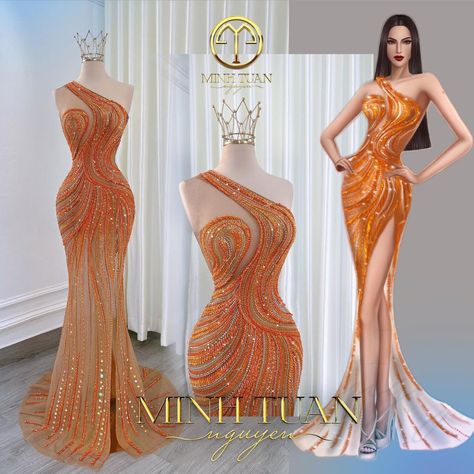 Miss Universe Dresses, Miss Universe Gowns, Classy Fashion Chic, Burlesque Fashion, Bad Dresses, Digital Dress, Gowns Dresses Elegant, Dinner Dress Classy, Fancy Dresses Long