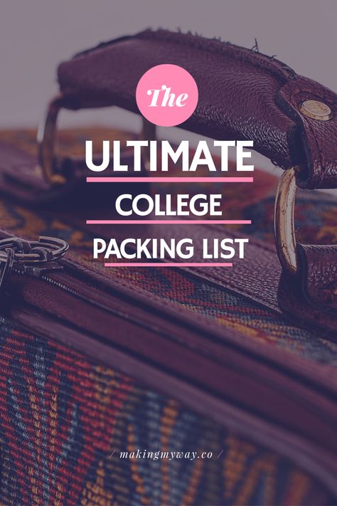 Disclosure – This post contains affiliate links. So I started this college packing list back in my Junior year of high school. I kept looking at them on Pinterest, but almost all of them were… College Packing Tips, College Productivity, Study Abroad Packing List, Study Abroad Packing, Abroad Packing List, College Packing List, Dorm Packing, Her Packing List, College Packing Lists