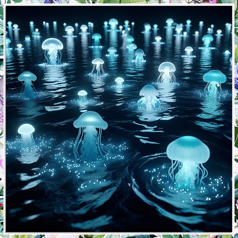 Looking to add a touch of enchantment to your swim? Check out these mesmerizing jellyfish pool lights ideas! Illuminate your pool with a captivating glow that will leave your guests in awe. Dive into a world of underwater magic with these stunning jellyfish-inspired lights. Transform your pool into a mesmerizing oasis and create an unforgettable ambiance. Get inspired and make a splash with these enchanting jellyfish pool lights! Pool Lights Ideas, Floating Pool Flowers, Jellyfish Lights, Aquarium Room, Solar Pool Lights, Led Glow Lights, Underwater Pool Light, Mermaid Garden, Pool Lighting