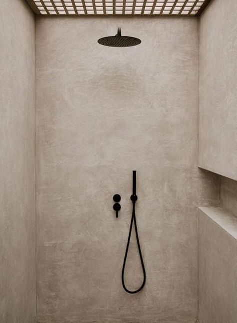 Thinking about using tadelakt in your bathroom? Check out 12 gorgeous examples of bathrooms that use the Moroccan tadelakt finish perfectly. Best Bathroom Vanities, Concrete Bathroom, Cap Vert, Scandinavian Bathroom, Bad Inspiration, Gorgeous Bathroom, Rustic Bathroom, Decor Minimalist, Room Interior Design