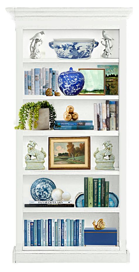 Dan Marty Design, Dining Room Shelf Decor, Mantel Styling, Styling A Bookcase, Styling Bookshelves, Living Room Cozy, Blue And White Living Room, Smart Refrigerator, Built In Shelves Living Room