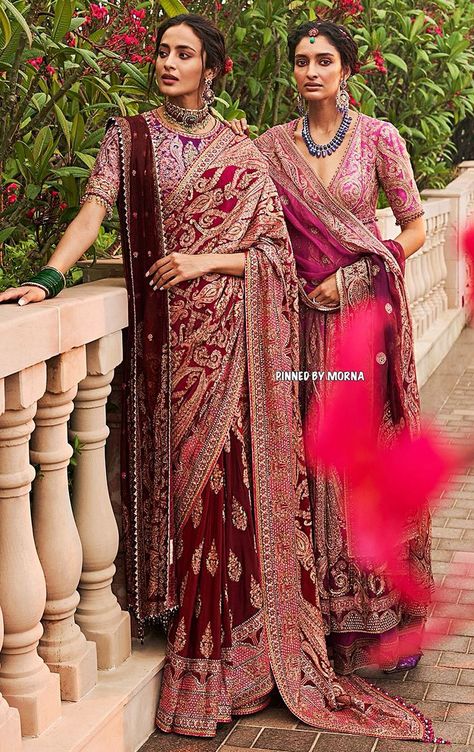 Tarun Tahiliani - India 🇮🇳 Tarun Tahiliani Saree, Anita Dongre Lehenga, Bandhani Saree, Tarun Tahiliani, Saree Trends, Indian Fashion Dresses, Saree Styles, Saree Blouse Designs, Saree Wedding