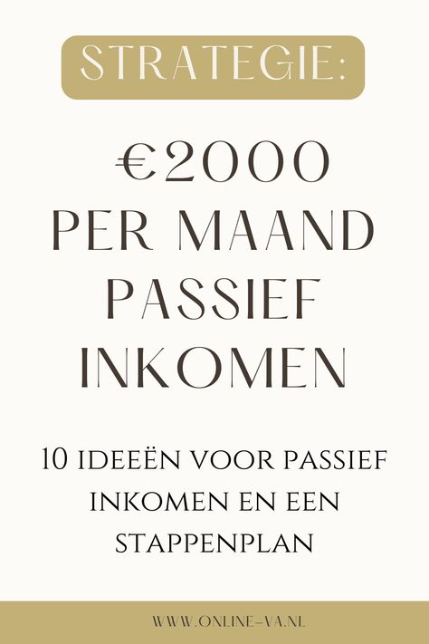 Passief geld verdienen, tips passief inkomen, ideeën passief inkomen, digitale producten, affiliate marketing, bloggen, online ondernemen, tips online ondernemen, gemakkelijk geld verdienen vanuit huis, passief inkomen genereren Affiliate Marketing