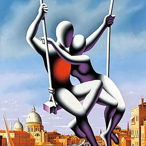 California State University Fullerton, Whittier California, Images Pop Art, Mark Kostabi, Village Art, Martin Lawrence, California State University, Great Works Of Art, Paint Photography