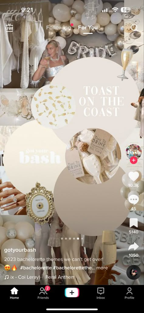 Boujee Bachelorette Party Themes, Portsmouth Nh Bachelorette Party, Golden Gals Bachelorette, Neutral Bachelorette Decor, Gold Rush Bachelorette, Neutral Beach Bachelorette, Bachelorette Aesthetic Wallpaper, Boujee Bachelorette Party Ideas, Bachelorette Party Themes Classy