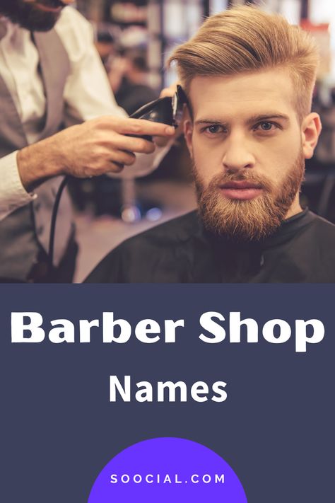 Barber Names Ideas, Barbershop Names Ideas, Barber Shop Names Ideas, Cool Barber Shop, Barber Shop Names, New Business Names, Shop Name Ideas, Salon Names, Shop Name