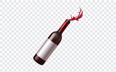 Wine Bottle Splash PNG Happy New Year Download, Splash Png, Hand Emoji, Denmark Flag, Bow Clipart, Pouring Wine, Mojito Cocktail, Snow Crystal, Graphic Elements